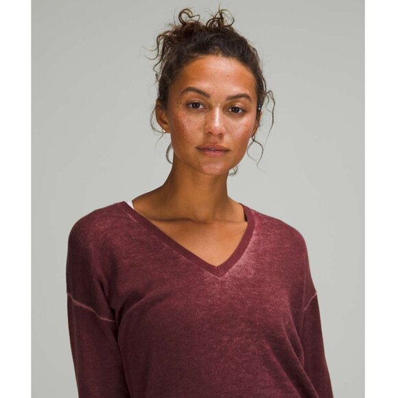Lululemon Cashlu V-Neck Sweater - Picture 4 of 10